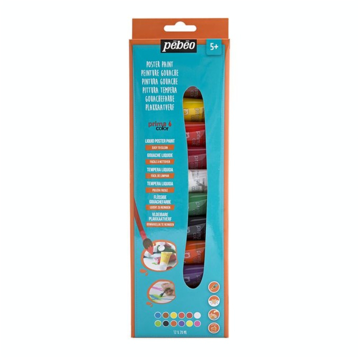 Kit découverte Primacolor 12 tubes 20 ml - Pébéo - Rougier et Plé