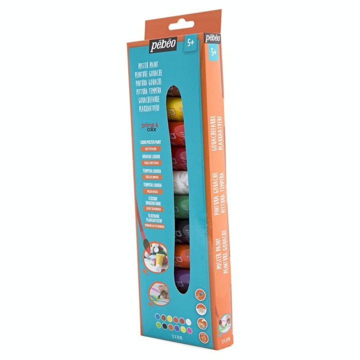 Kit découverte Primacolor 12 tubes 20 ml - Pébéo - Rougier et Plé
