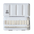 Coffret vide en métal pour 10 tubes de 15 ml - Schmincke - Rougier et Plé