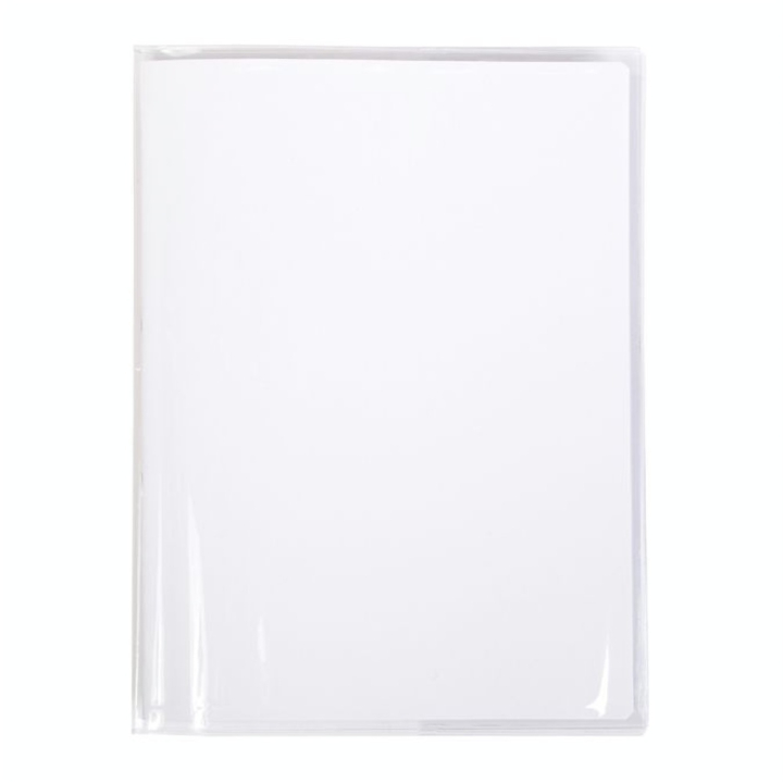 Protège-cahier transparent avec marque-page + porte-étiquette - Clairefontaine - Rougier et Plé