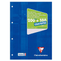 Bloc de papier A4 grands carreaux 200 feuilles + 100 gratuites A4 - Clairefontaine - Rougier et Plé