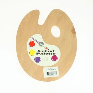 Palette en bois ovale - Créa - Rougier et Plé