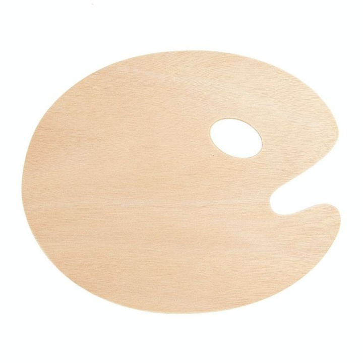 Palette en bois ovale - Créa - Rougier et Plé