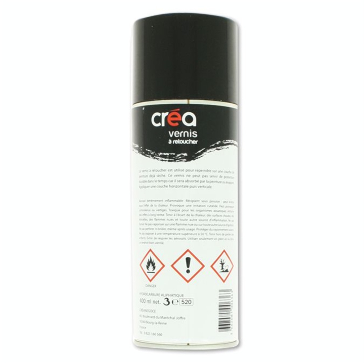 Vernis à retoucher 400 ml - Créa - Rougier et Plé