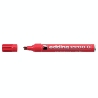 Marqueur permanent E-2200C pointe biseau 1 - 5 mm - Edding - Rougier et Plé