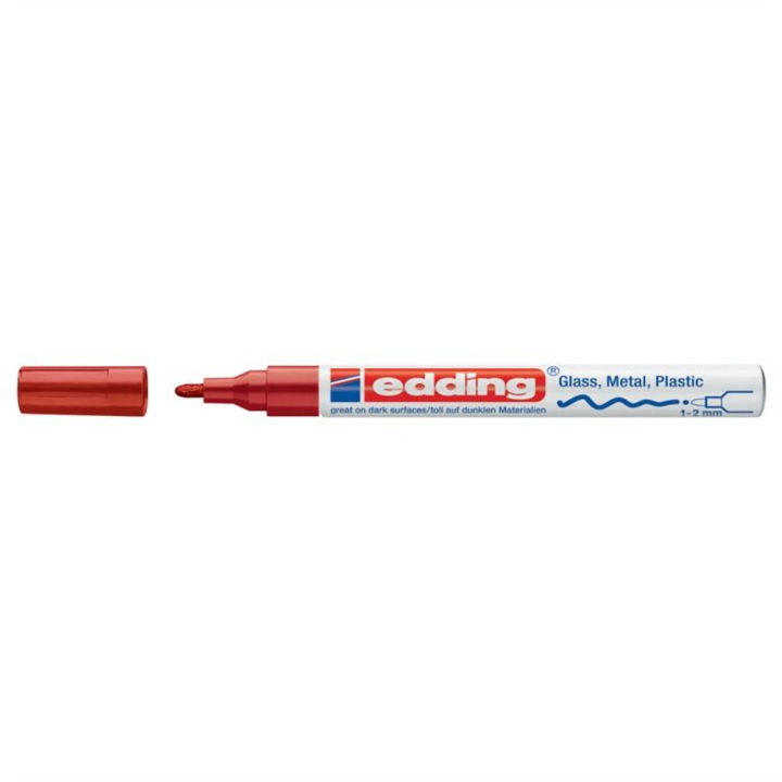 Marqueur peinture brillante 751 pointe ogive 1 - 2 mm - Edding - Rougier et Plé
