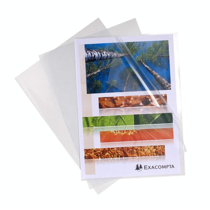Pochette ouverture coins A4 par 10 - Exacompta - Rougier et Plé