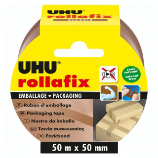 Ruban adhésif d'emballage brun 50 m x 50 mm - Uhu - Rougier et Plé
