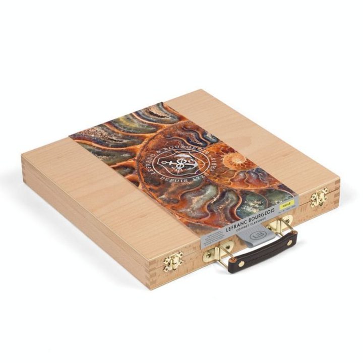 Peinture à l'huile extra-fine Coffret Corot en hêtre - Lefranc Bourgeois - Rougier et Plé