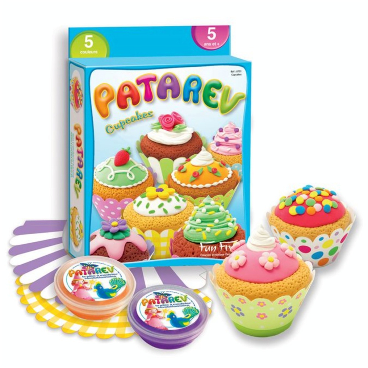Pâte à modeler assortiment thème cupcakes - Sentosphère - Rougier et Plé