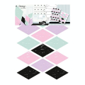 Stickers muraux M.Design losanges 2 planches - Maildor - Rougier et Plé