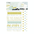 Stickers muraux M.Design règles enfants 2 planches - Maildor - Rougier et Plé
