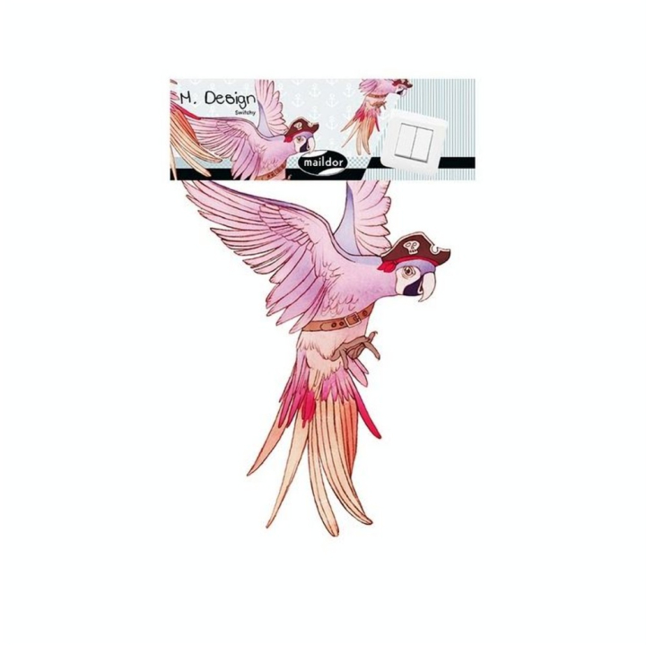 Stickers interrupteur M.Design - Switchy perroquet - Maildor - Rougier et Plé