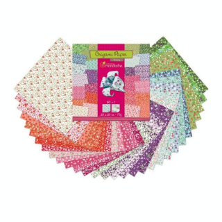 Origami liberty 20 x 20 cm 60 feuilles - Avenue Mandarine - Rougier et Plé