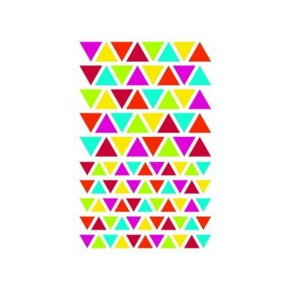 Gommettes Initial triangles x 4 planches - Maildor - Rougier et Plé