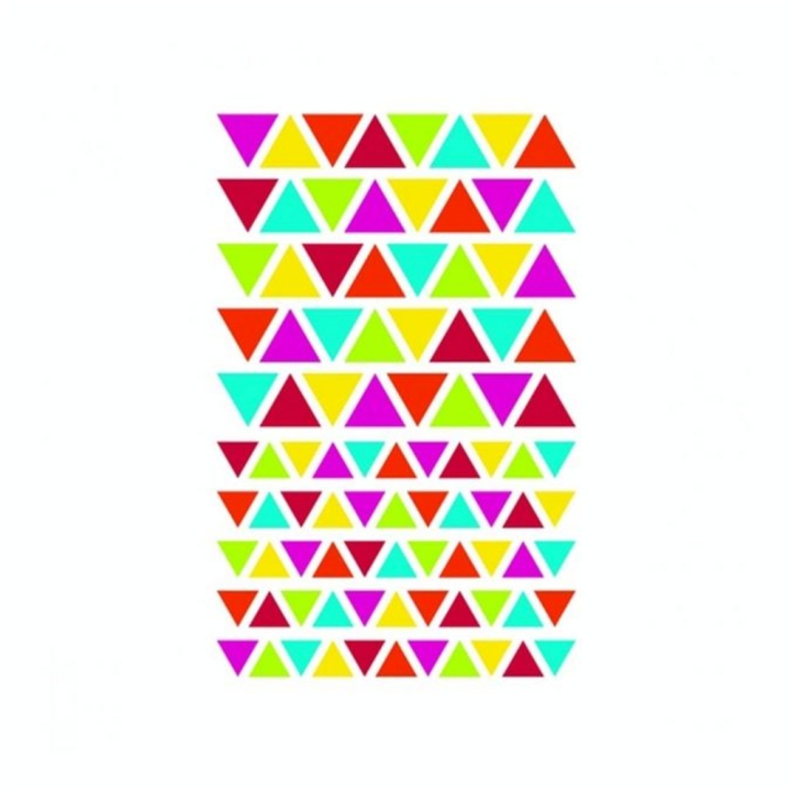 Gommettes Initial triangles x 4 planches - Maildor - Rougier et Plé