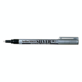Marqueur 990 argent pointe fine - 1,2 mm - Artline - Rougier et Plé