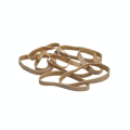 Bandes blondes 180 x 10 mm par 100 g - Solveig - Rougier et Plé