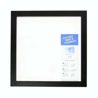 Cadre Entre deux verres - noir mat - Rougier&Plé - Rougier et Plé