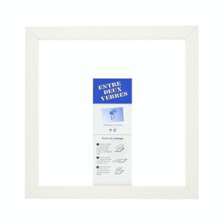 Cadre Entre deux verres - blanc mat - Rougier&Plé - Rougier et Plé