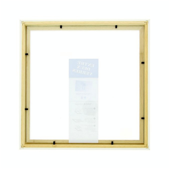 Cadre Entre deux verres - blanc mat - Rougier&Plé - Rougier et Plé