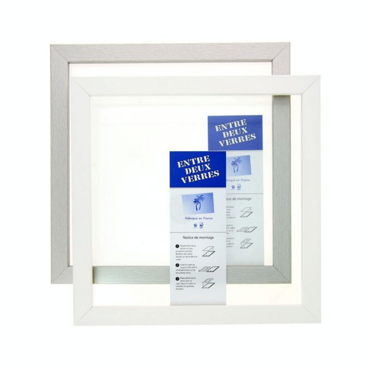 Cadre Entre deux verres - blanc mat - Rougier&Plé - Rougier et Plé