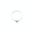 Créole métal argent ø 30 mm - 2 pièces - Rayher - Rougier et Plé
