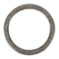 Anneau plat en métal argent  ø 37 mm - Rayher - Rougier et Plé
