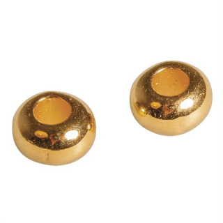 Perle en métal or ø 6 mm - 6 pièces - Rayher - Rougier et Plé