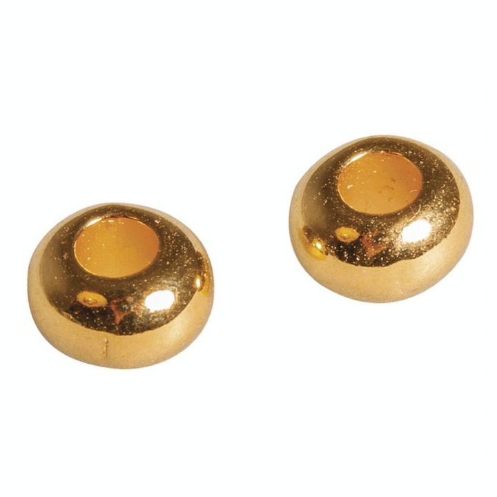 Perle en métal or ø 6 mm - 6 pièces - Rayher - Rougier et Plé
