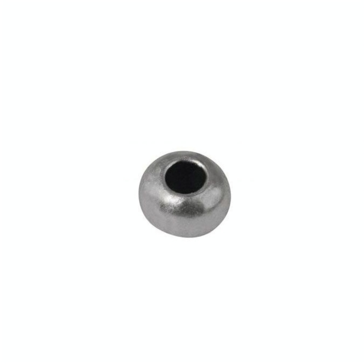 Perle en métal argent ø 6 mm - 6 pièces - Rayher - Rougier et Plé