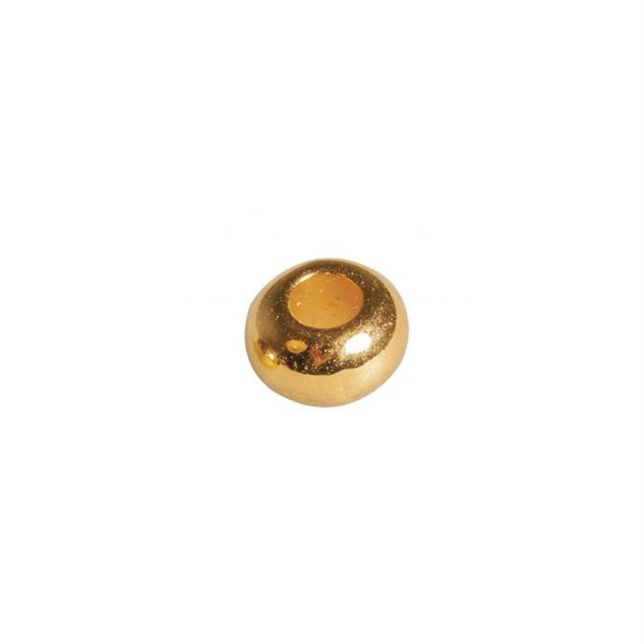 Perle en métal or ø 8 mm - 5 pièces - Rayher - Rougier et Plé