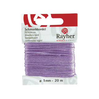 Cordon à bijoux coton ø 1 mm x 20 m - Rayher - Rougier et Plé