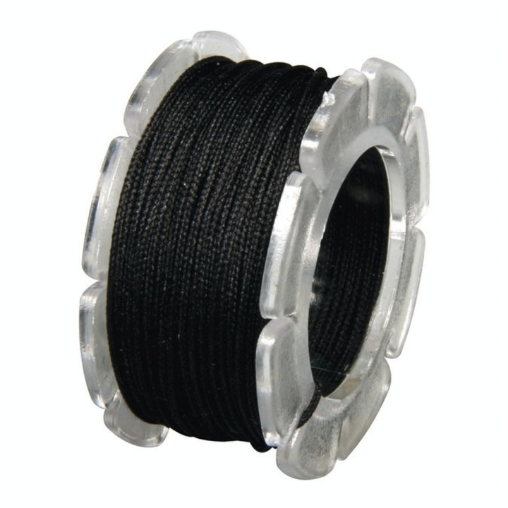 Cordon à bijoux ciré armé nylon ø 0,6 mm x 10 m - Rayher - Rougier et Plé