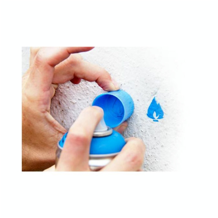 Bombe de peinture acrylique Blue 400 ml - Flame - Rougier et Plé