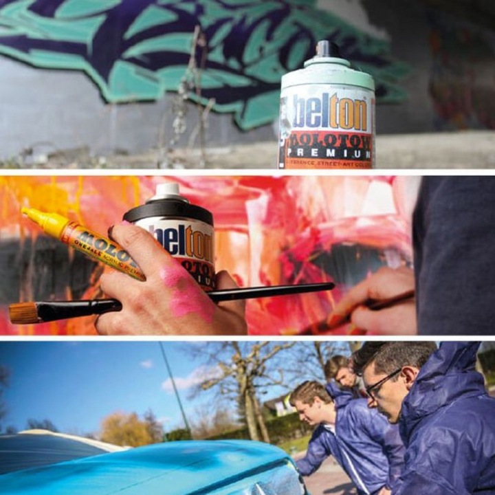 Bombe de peinture acrylique Belton Premium 400 ml - Molotow - Rougier et Plé