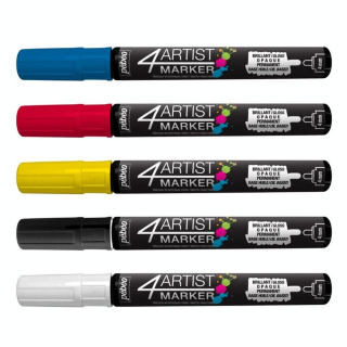 Feutre peinture 4Artist Marker 4 mm - Assortiment basique - Pébéo - Rougier et Plé