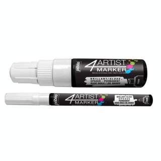 Feutre peinture 4Artist Marker - Blanc 2 et 8 mm - Pébéo - Rougier et Plé