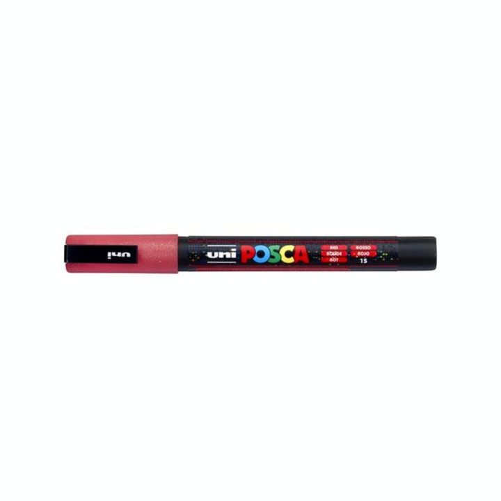 Marqueur PC-3M pailleté pointe conique fine - Posca - Rougier et Plé
