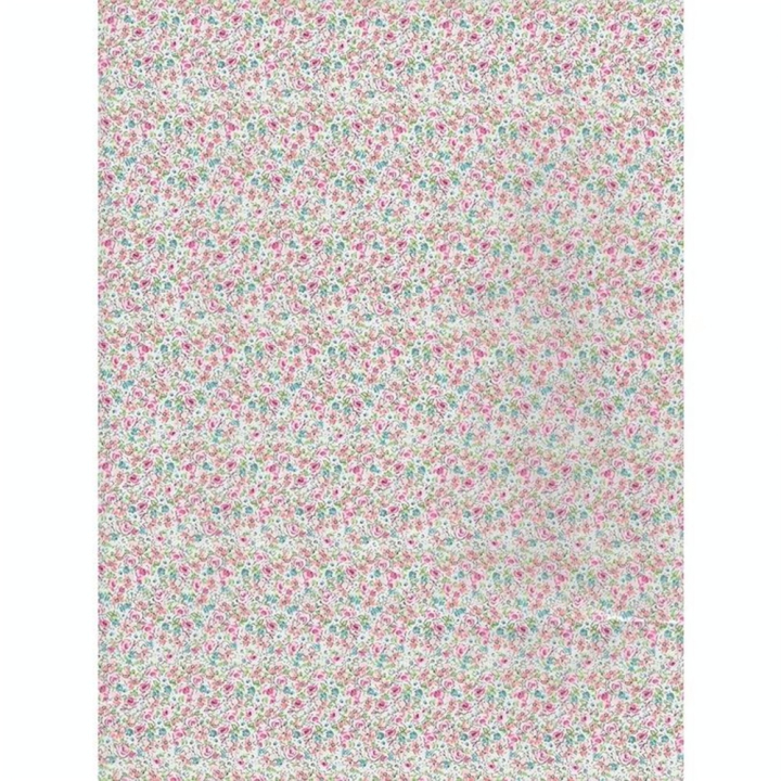 Papier 30 x 40cm 717 Fleurs liberty - Décopatch - Rougier et Plé