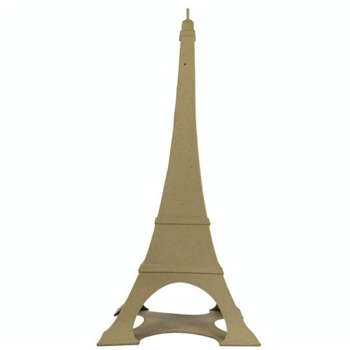 Objet en papier mâché tour Eiffel 56 x 24 x 24 cm - Décopatch - Rougier et Plé