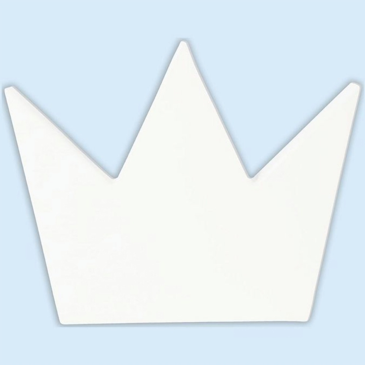Objet en papier mâché symbole couronne 20.5 cm - Décopatch - Rougier et Plé