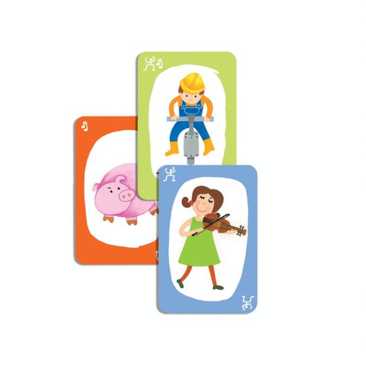 Jeu de cartes - Pouet! Pouet! - Djeco - Rougier et Plé