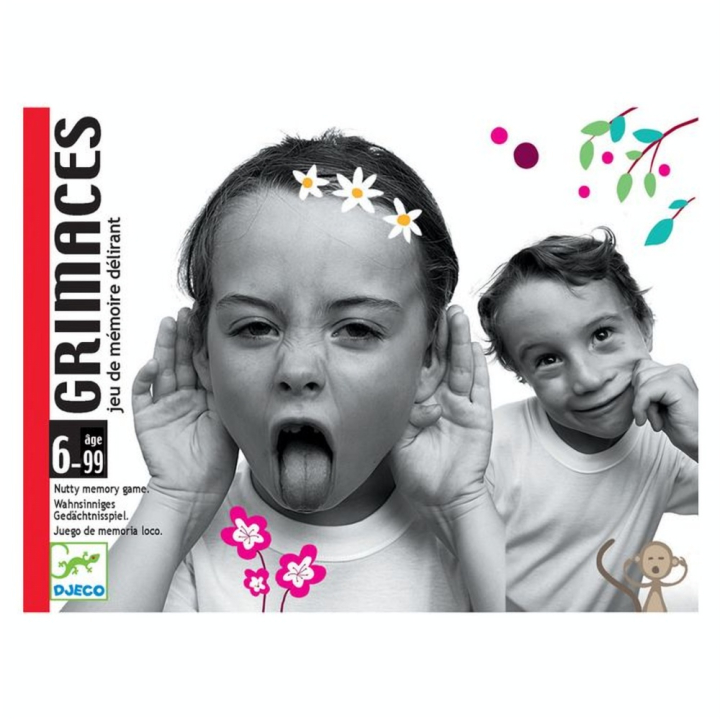 Jeu de cartes - Grimaces - Djeco - Rougier et Plé