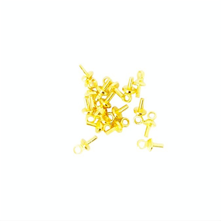 Mini crochet doré 7 mm - 16 pièces - DTM - Rougier et Plé