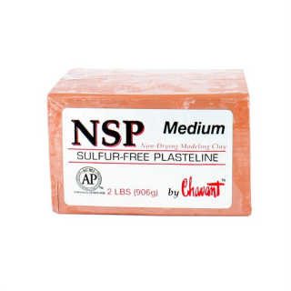 Pâte à modeler NSP médium 906 g - Chavant - Rougier et Plé