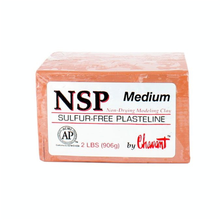 Pâte à modeler NSP médium 906 g - Chavant - Rougier et Plé