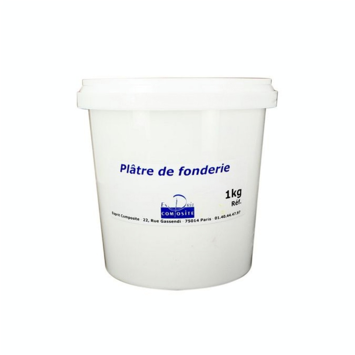 Plâtre de fonderie 1 kg - Esprit Composite - Rougier et Plé