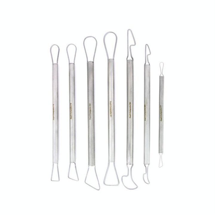 Outil de modelage set G mirette - 7 pièces - Esprit Composite - Rougier et Plé