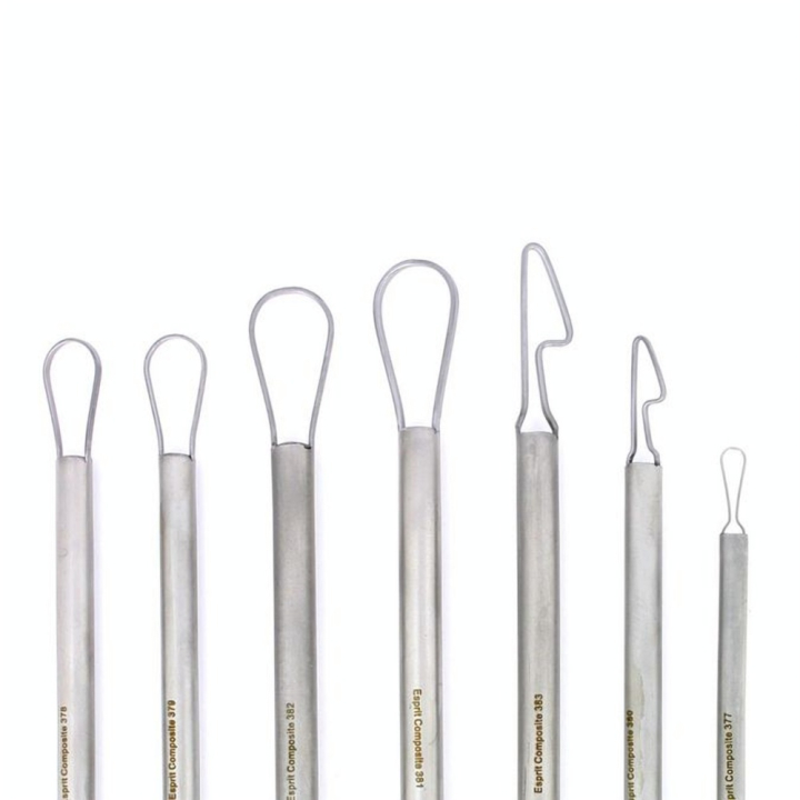 Outil de modelage set G mirette - 7 pièces - Esprit Composite - Rougier et Plé